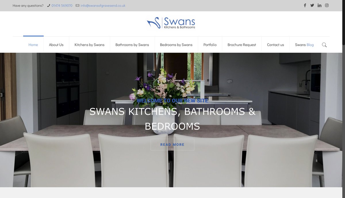 Swans_KBB's tweet image. Our shiny #new website is almost #ready! We are so excited to share a more #modern look with you... Our new website will feature a blog, brochure request and portfolio section to make it easier to navigate around our site &amp;amp; find everything you need! #StayTuned #interiordesign