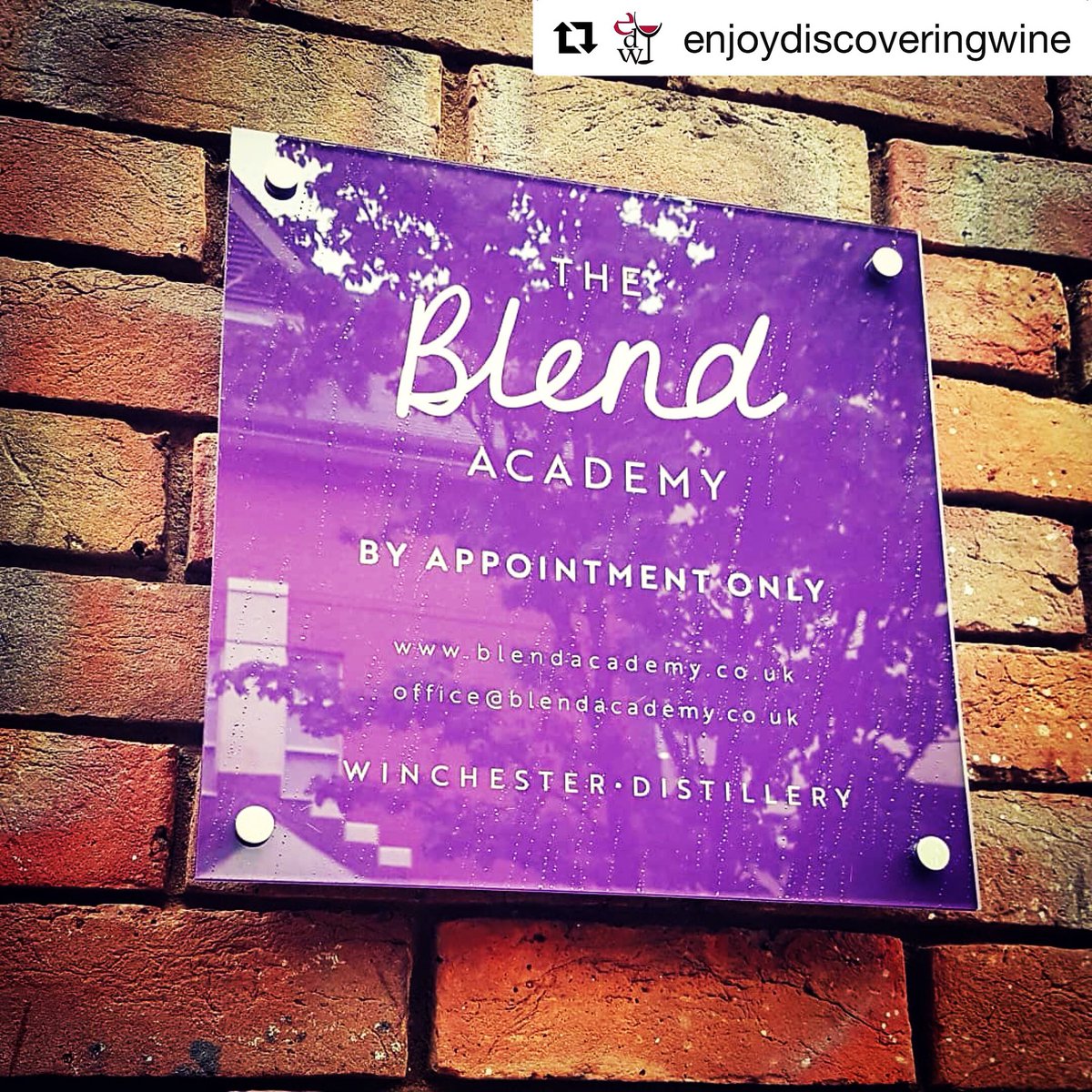 Blend Academy™ (@blendacademy) on Twitter photo Coming soon....In the centre of #Winchester in an unassuming building, a stone’s throw from the bustling High St. lives The <a href="/blendacademy/">Blend Academy™</a>
Owned by the inventive minds behind <a href="/WinchDistillery/">WinchesterDistillery®</a> the academy is dedicated to the creation, tasting and enjoyment of #GIN! 🍸#ginexperience Coming soon....In the centre of #Winchester in an unassuming building, a stone’s throw from the bustling High St. lives The <a href="/blendacademy/">Blend Academy™</a>
Owned by the inventive minds behind <a href="/WinchDistillery/">WinchesterDistillery®</a> the academy is dedicated to the creation, tasting and enjoyment of #GIN! 🍸#ginexperience
