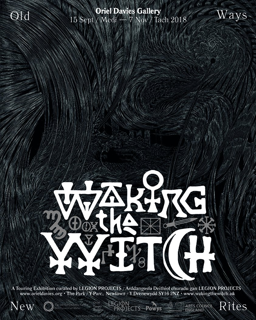 OrielDavies's tweet photo. Very excited to announce our forthcoming exhibition curated by LEGION PROJECTS @Legion_TV Opening Saturday 15th | 6 - 8pm then continues November 7th. 
#wakingthewitchexhibition #witchcraft https://t.co/H2rm8t30BG