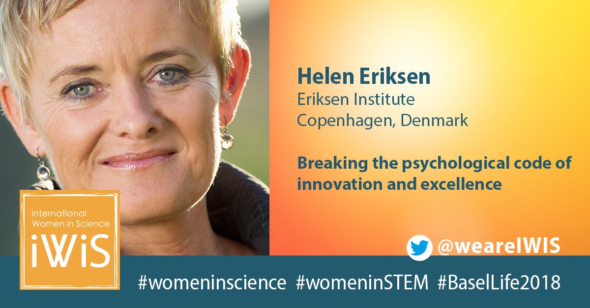Bringing u a #spectrum of #inspiration. Meet Helen Eriksen frm #Denmark "Work shld also help us #grow as #human beings. It's #not about #giving more of urself; it is about being able to #leave work with the same #level of #energy u had whn u came in." #WomenInScience #womeninSTEM