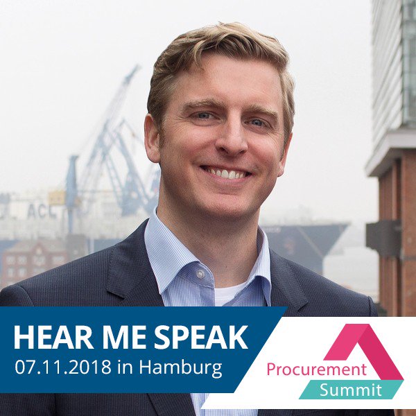 _anzim's tweet image. Ich freue mich beim #ProcuementSummit am 7.11.18 in Hamburg neben @TarekMueller und weiteren spannenden Speakern dabei zu sein und @mysupply_de vorstellen zu dürfen. procurementsummit.de