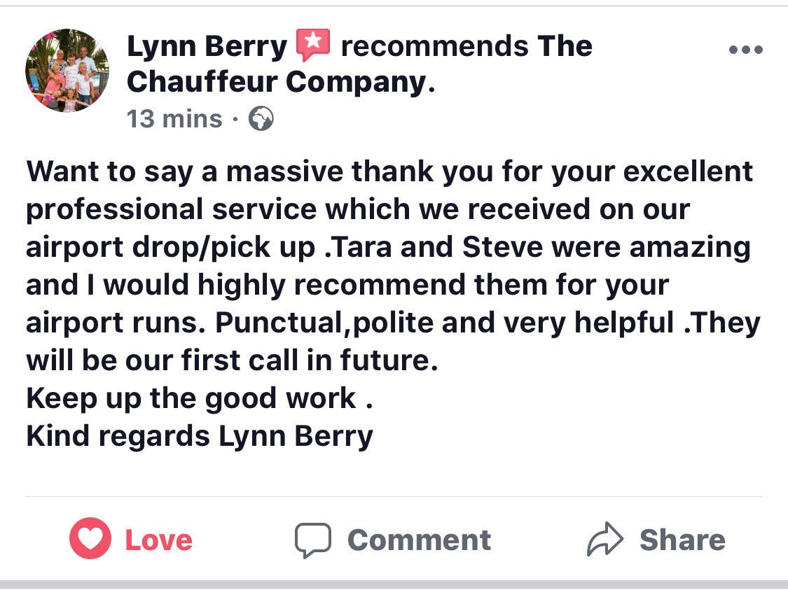 We Love Great Feedback.