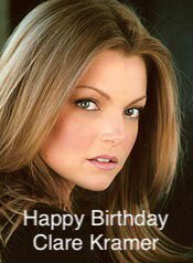 Happy Birthday to Clare Kramer 