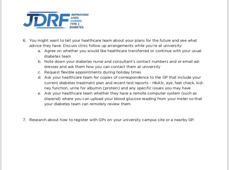 LIVT1D's tweet image. Some useful tips for those of you with #T1D going to #university #freshersguide18 personaly I feel safer the more people who know about my diabetes... it allows for a more relaxed and safer environment and means you can have fun too! #staysafe @Rezaidi @JulieABrake @LJMU