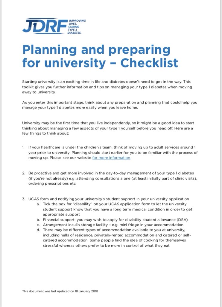 LIVT1D's tweet image. Some useful tips for those of you with #T1D going to #university #freshersguide18 personaly I feel safer the more people who know about my diabetes... it allows for a more relaxed and safer environment and means you can have fun too! #staysafe @Rezaidi @JulieABrake @LJMU