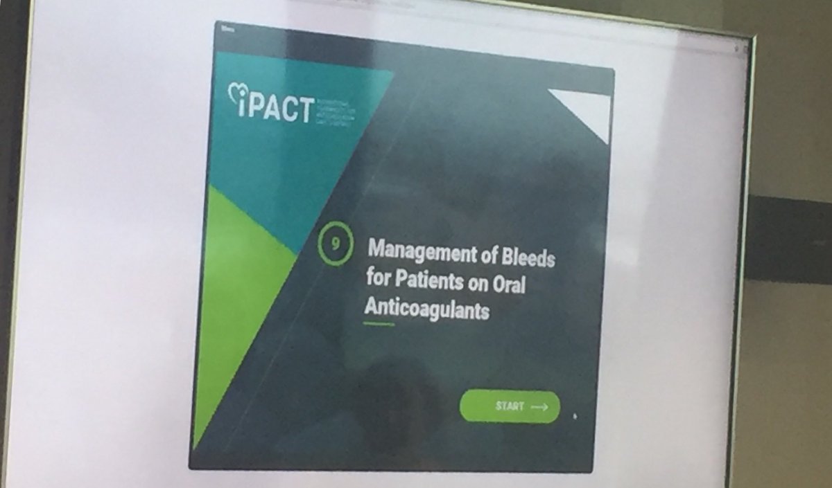 Sneak preview of e-learning modules developed by <a href="/iPharmacistACT/">iPACT</a> on anticoagulation. Will be available shortly.