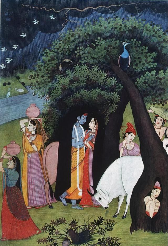   #Krishna is everywhere in   #miniature   #paintings   #Kangra   #Pahari   #Guler   #Basholi whatever you name, but he is the one who transcends all boundaries!!   #sects,   #Sampradaya   #Language   #Geologicalboundaries, he is breaker of   #boundaries? he diminishes boundaries, i.e.   #Ego