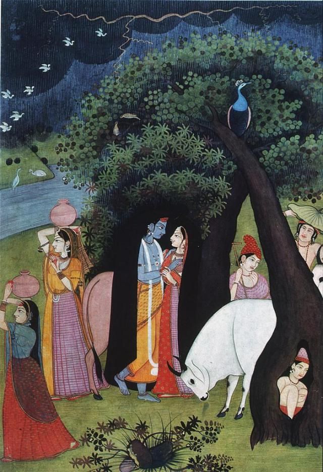  #Krishna is everywhere in  #miniature  #paintings  #Kangra  #Pahari  #Guler  #Basholi whatever you name, but he is the one who transcends all boundaries!!  #sects,  #Sampradaya  #Language  #Geologicalboundaries, he is breaker of  #boundaries? he diminishes boundaries, i.e.  #Ego