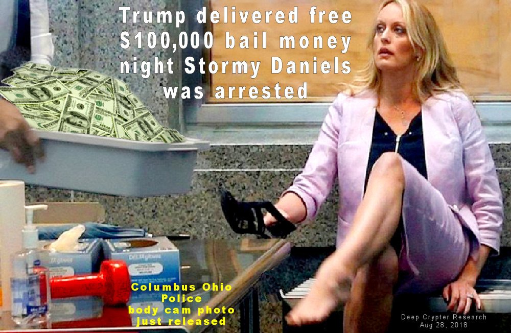 DeepCrypter2's tweet image. Dear #Trump #Haters & #Lovers
#realDonaldTrump swears never an #Affair with #StormyDaniels
Jail #Video shows he delivered $100,000 bail night she was arrested
#Love #Ethereum #Bitcoin #Cryptocurrency #Xrp #BTC #LiteCoin #ISIS #Petco #FOX #CNN #FTC #DOJ #IRSNEWS #FED #ZOO #news