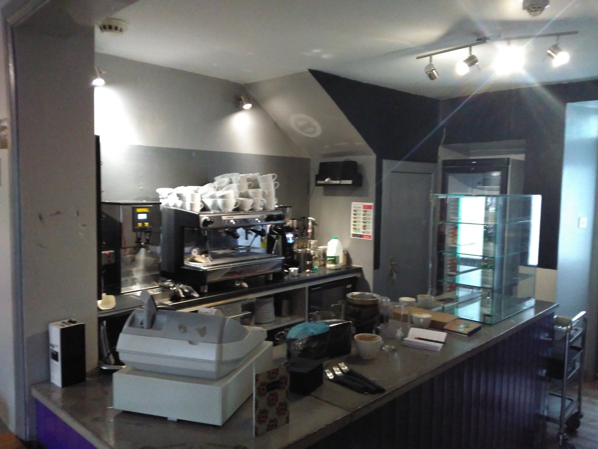 RingtonsDavid's tweet photo. Big thanks to Jacqui, the new owner of Off The Square Cafe, Kelso for continuing with @Ringtons for her coffee &amp; tea supply. Barista  training delivered ready for the grand opening tomorrow. @scotfooddrink @Bordersfood @RadioBorders https://t.co/twh7AZhZIi