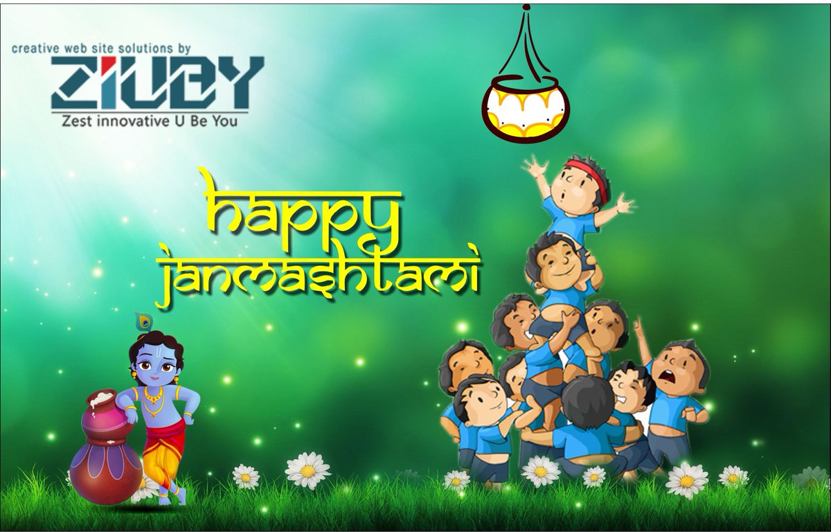 ziuby's tweet image. May the Natkhat Nand Lal always give you happiness, health and prosperity. May you find peace in Krishna consciousness. Happy Janmashtami 2018!
#Janmastmi #Ziuby #Webdesign #Webdevelopmet #Appdevelopment #Pune #India #HongKong
Visit Our Website : ziuby.com