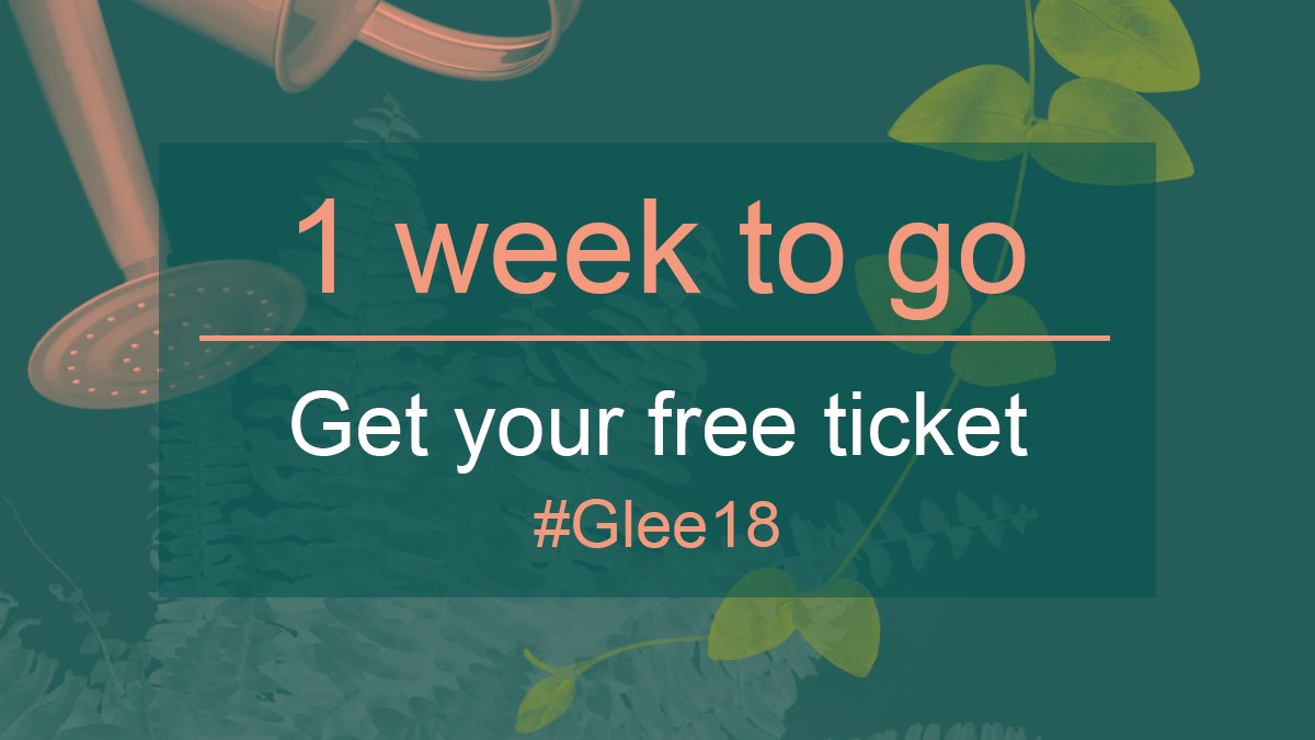 Glee_Birmingham's tweet image. Just one week until #Glee18! 🌼 Make sure you get your free ticket:
bit.ly/2NbMkT3