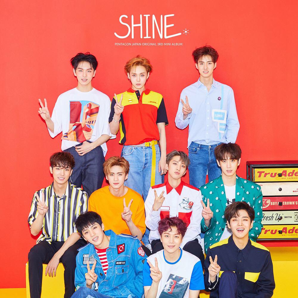Kanda_kna's tweet photo. ฉันกำลังฟัง "Shine (Japanese Ver.)-PENTAGON" รับฟังเพลงทาง JOOX ได้แล้ว! https://t.co/WBL2mk68uA https://t.co/sCDjQUSavy