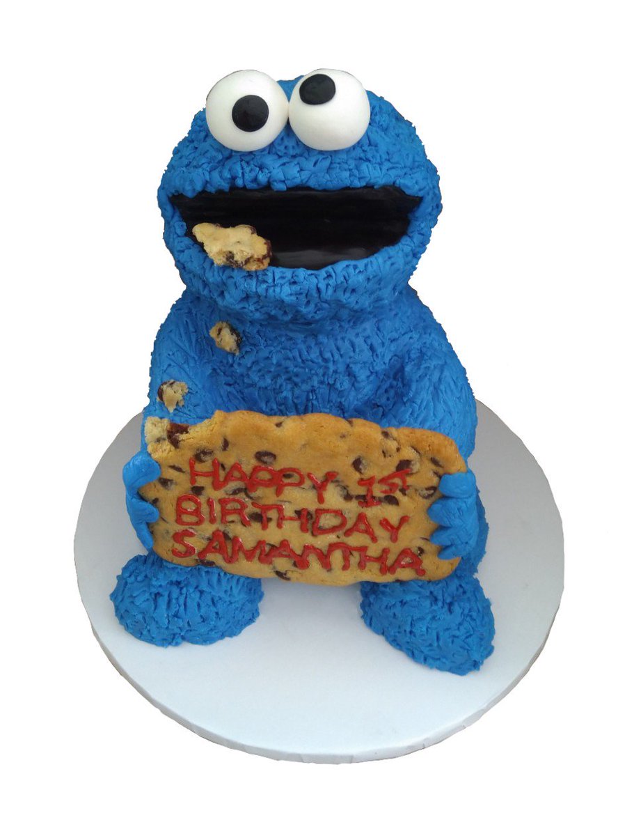 CakesbyMariLu's tweet photo. Cookie! 🍪😄 #cookiemonster #cookie #cookies #birthdaycake #birthday #cake #SesameStreet #fondant #cakedecorating #fun #canyoutellmehowtogettosesamestreet #happybirthday #CakeDesignbyMarylou #firstbirthday #one #yummy #3Dcake #blue #numnumnum #lovehim https://t.co/JjYCYwvkk6