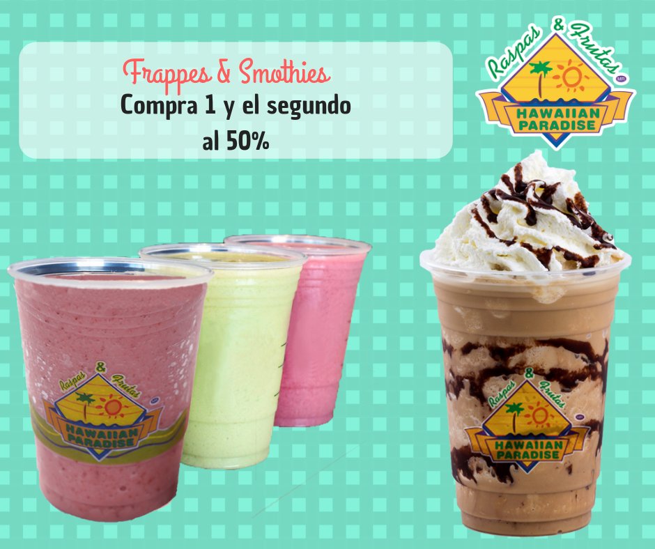 Foodsionmx's tweet photo. Nuestros refrescantes frappes, el segundo  al 50%
#refresh #unique #tasty #Iceland #yummy #lovefoodhatewaste #foodies https://t.co/UgKX3WUK6z