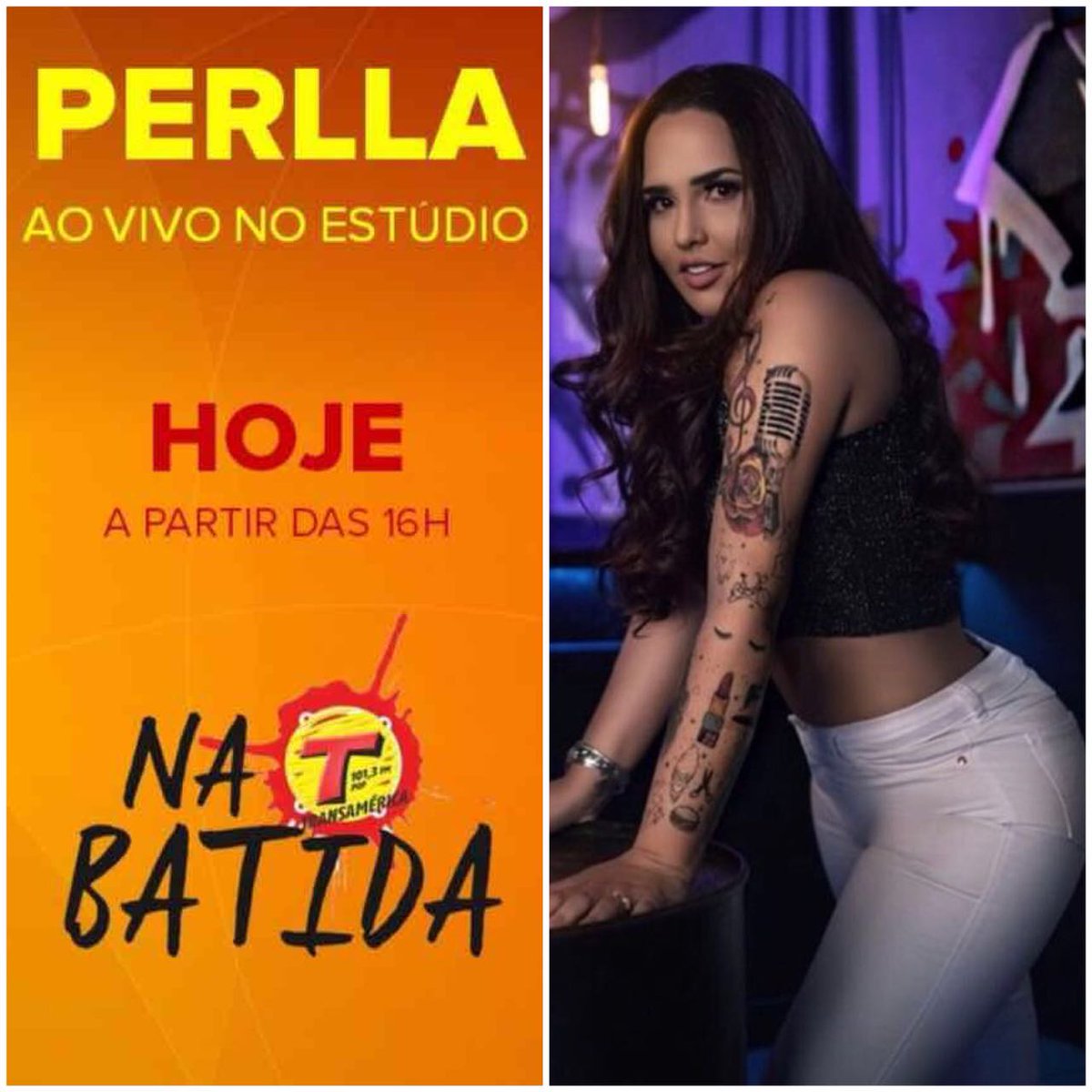 naselfiecomtaty's tweet photo. Hoje Perlla estará no programa "Na Batida" a partir das 16h na @transamericarj com @felippesanches 🎧🎤
Vai ser incrível demais !
@perllareal @guimaraesassessoria @cassiocastilhol @tatyguimaraes @tiagoaguiarbr
#Perlla #Transamerica #radio #felipesanches https://t.co/zNC4JBHywO
