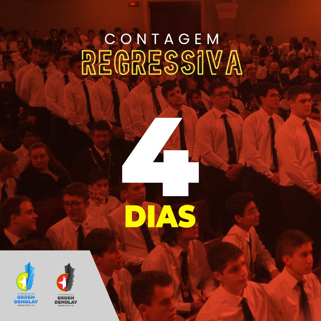 SCODB's tweet photo. Como está a ansiedade para nosso congresso? Aguenta aí que faltam só mais 4 dias!
#CNOD #CEODSP #GCESP #SCODB #TUEBOR https://t.co/LBsRtnT0KK