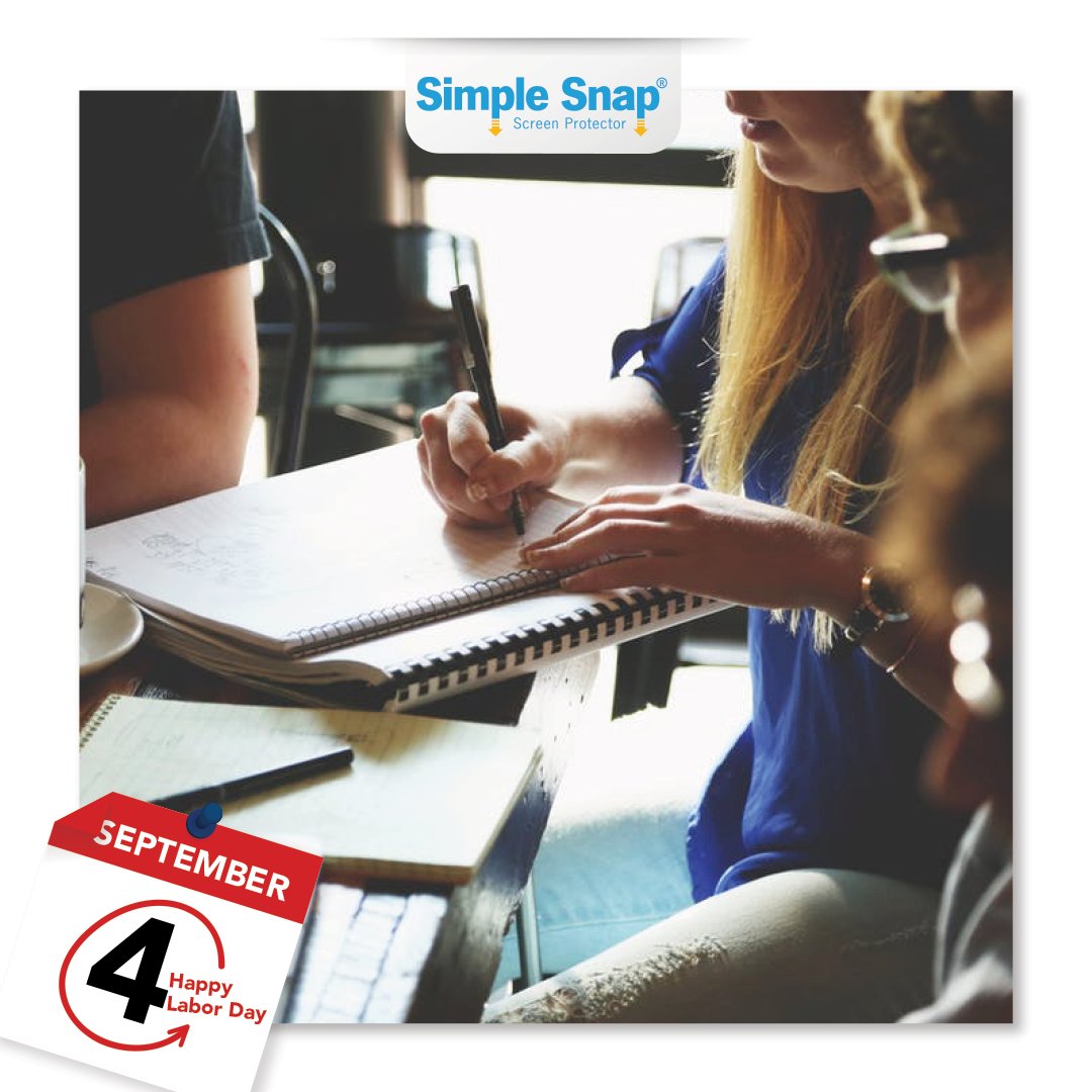 simplesnapit's tweet image. Happy Labor Day from #SimpleSnap! Be sure your phone screen is protected with the best screen protector! Get the world&apos;s easiest screen protector today on SimpleSnap.com!