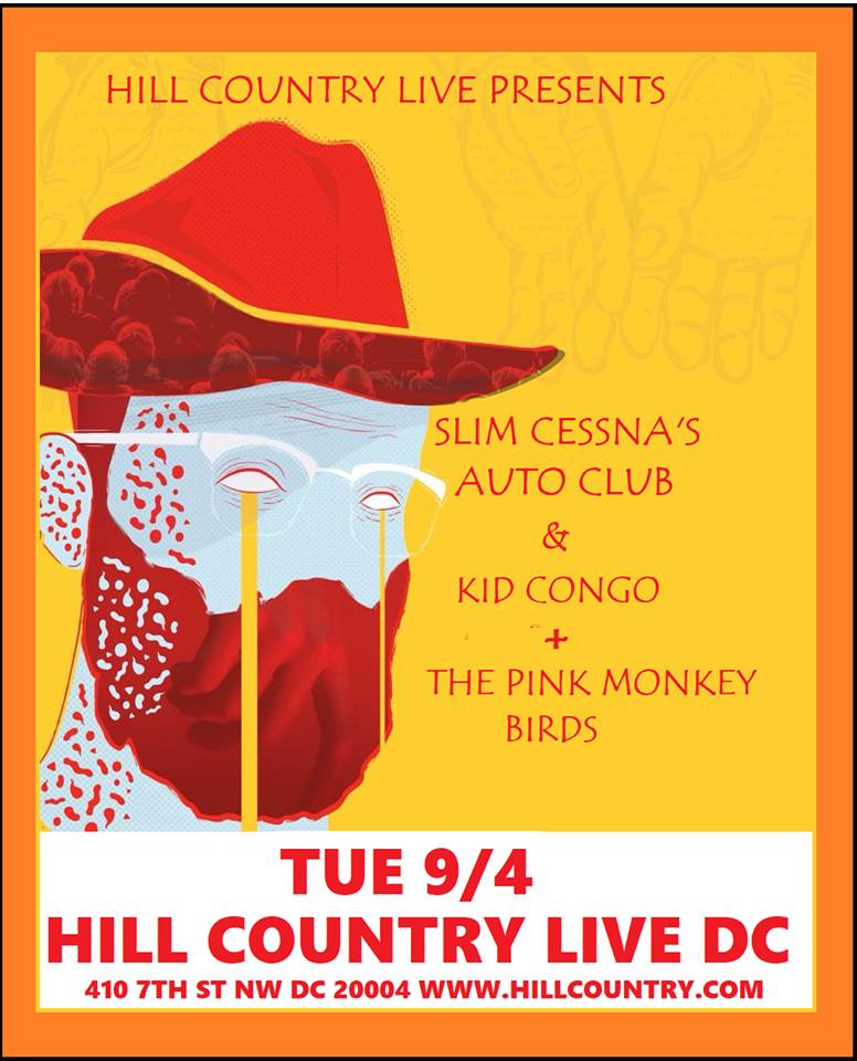 hillcountrylive's tweet photo. @SlimCessna  + @kidcongopowers  tomorrow DC! Post Labor Day Show! TIX at https://t.co/1RQQbHfEPF @HillCountryBBQ @HillCountryWDC https://t.co/uKO9cqgK4U