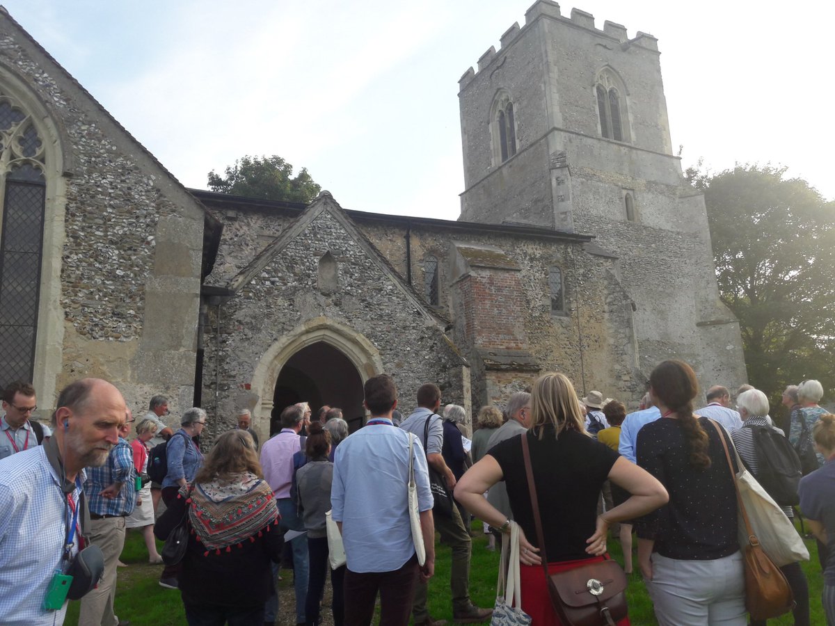katiegtj's tweet photo. Our last stop of the day - Hadstock! #BAACambridge https://t.co/EHOrPyTad4