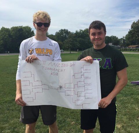 ValpoLambdaChi's tweet photo. So proud of our sporty boys this weekend! We had brothers win the Sigma Pi Amazing Day bags tournament, tie Indiana State in club soccer, and win the 4v4 Rec Volleyball Tournament #lcamade #valpolca https://t.co/B2XvgTFq32