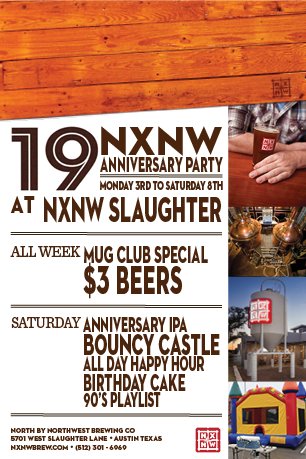 Our Stonelake location just celebrated 19 years! We're having a week-long party to celebrate, ending with an all-day happy hour, bouncy castle and birthday cake on Saturday! Come celebrate with us 😊