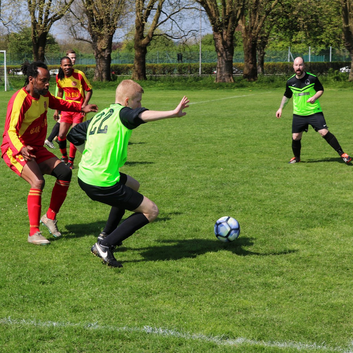 fcbush2016's tweet photo. Two goals from Yates saw us open our Division 1 campaign with a 2-2 draw against last year's Runners-Up, Rio. 
A nasty injury to Schutte saw him come off at half time, and we wish him a speedy recovery. #COYB https://t.co/Yyg7HlrXR6