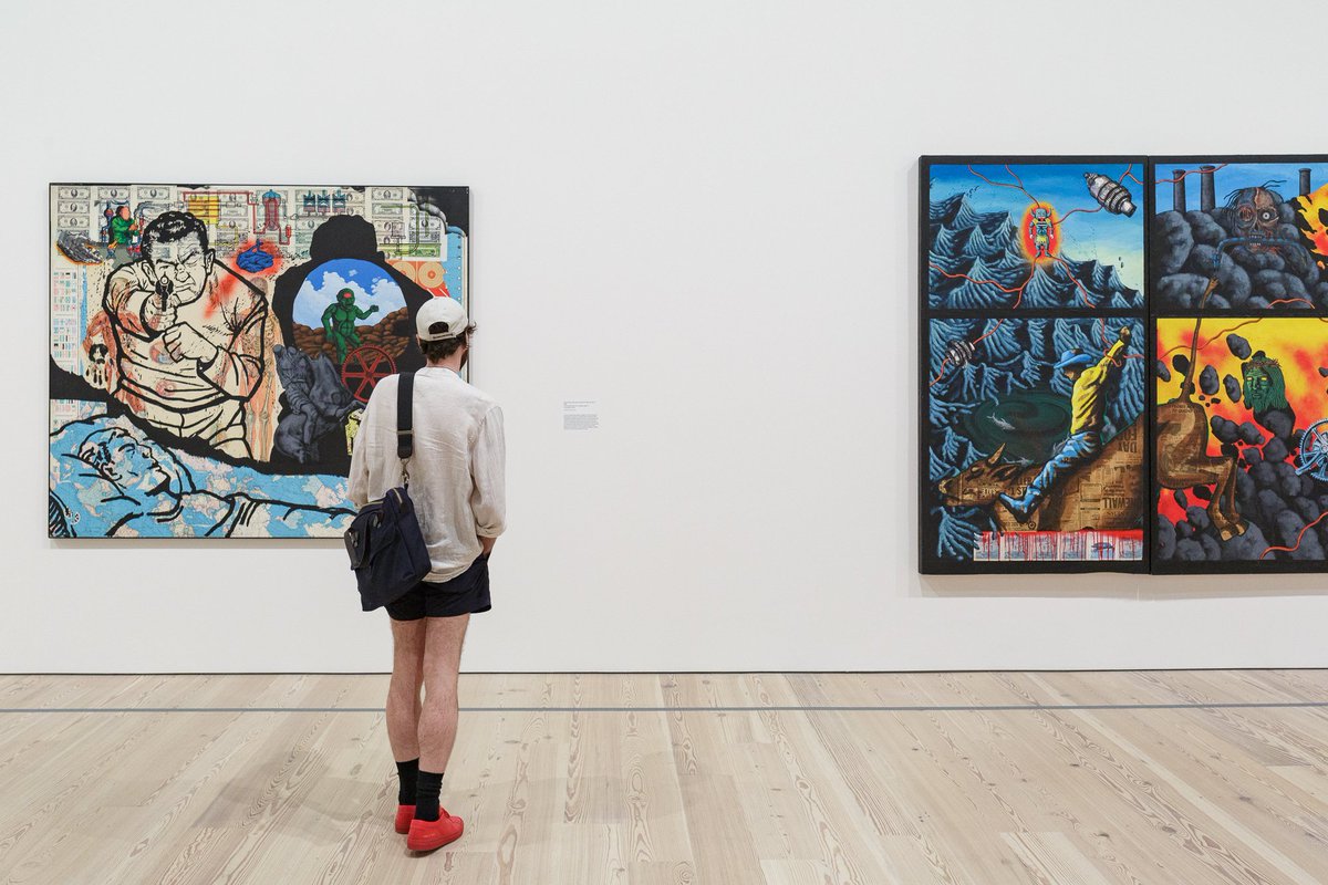 whitneymuseum's tweet photo. Pre-visit tip: the Whitney offers free daily tours of our exhibitions on view—from #DavidWojnarowicz to #WhereWeAre. Visit our website to learn more https://t.co/WsueFZQfjF #WhitneyCollection https://t.co/8T17y3GoV8