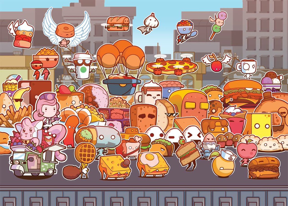 cannonbotgames's tweet photo. Thanks to @sixatpax and everyone who attended, we had an amazing time! Don’t forget to download Pop Karts Food Fighters! Meanwhile look at all this cute food #indiegame #indiegamedev #gamedev #seattleindies #kawaiifood #kawaii #foodtruck #cute #popkartsfoodfighters #popkarts https://t.co/CSG4vldxgO