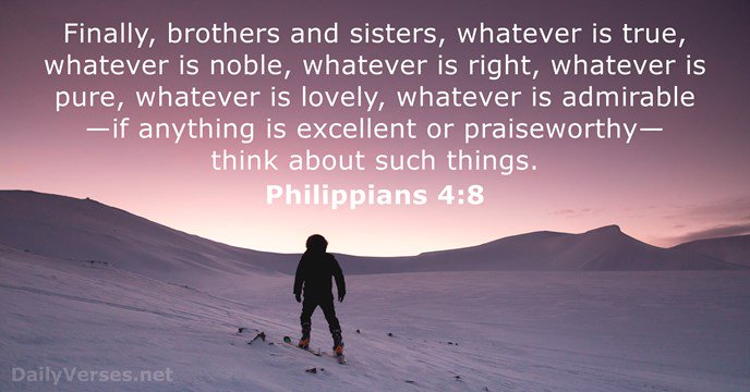 edefy1another's tweet photo. #True #Truth #Noble #Admirable #Right #Pure #Lovely #Excellent #Praise #Praiseworthy #edefy #Meditate #Goodness #Mercy #Blessings #Wisdom #Favor https://t.co/DK79R0u0P7