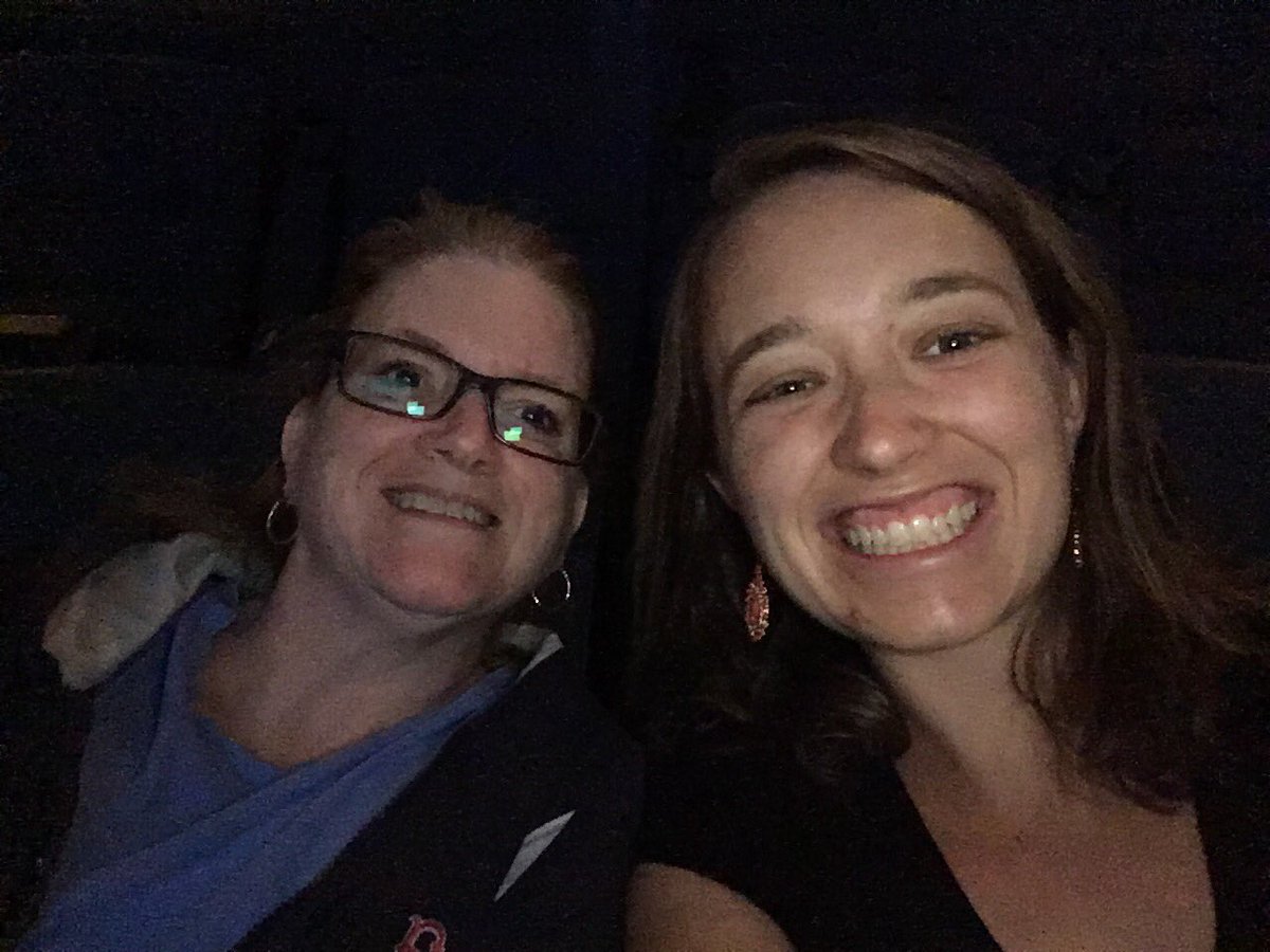 richelle_hurley's tweet photo. Mom and I finally got to see @CrazyRichMovie in theaters with OPEN CAPTIONS 🙌🏼 #AccessibilityRules https://t.co/zuqHc0PcT2