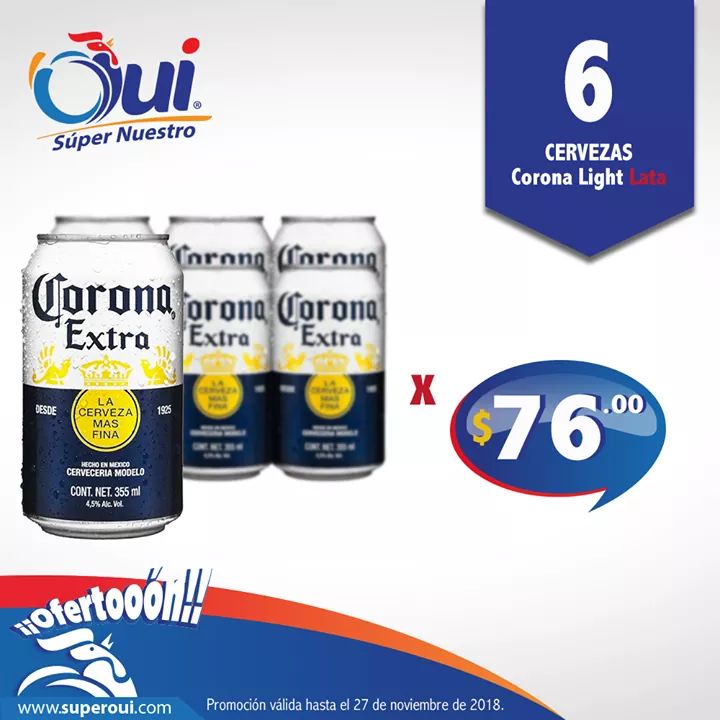 Super_Oui's tweet photo. Refréscate e inicia la semana con esta #SuperPromo la encuentras sólo en #SuperOUI. 🍺😋 https://t.co/obnraEFTCB