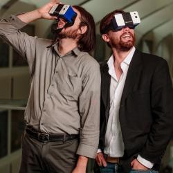 BuckeyeVr's tweet photo. @OSUPhysics  just released a nice article about us. Check it out! Includes silly picture of Chris and Chris!

https://t.co/6CsxxD5Trh https://t.co/SNMV5cuisW