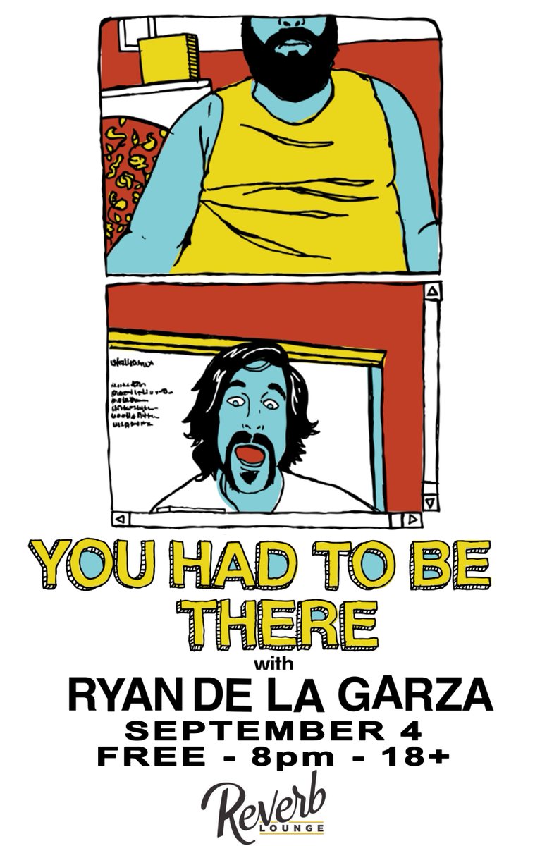 reverb_lounge's tweet photo. Tomorrow! @Had2BeThereShow w/ @ofthegarza No Cover / 8pm / 18+ RSVP: https://t.co/DZMRxcWArA https://t.co/QjF4IfLUQL