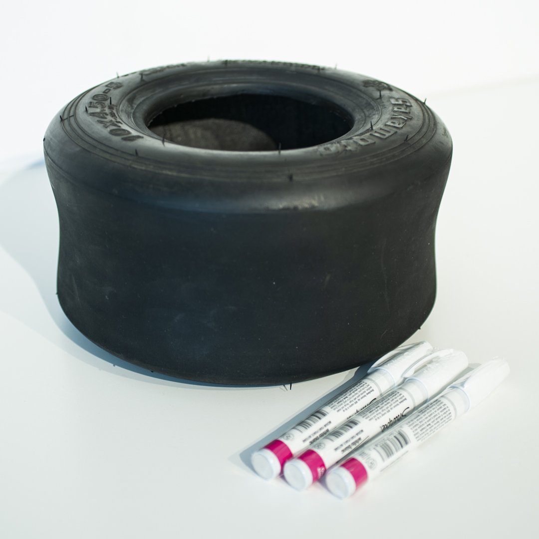 APXEvents's tweet image. Happy Labor Day everyone! While you enjoy the rest of your long weekend, remember that badge prices will increase on the day of the event. Save some $ and time by pre-purchasing your badge today and get ready to win this (soon to be) autographed kart tire!