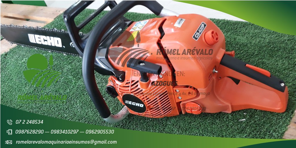 RomelInsumos's tweet photo. MOTOSIERRA ECHO CS-620
La motosierra más potente de ECHO 100% JAPONES, 100% ORIGINAL, GARANTIZADO; ofrece una potencia máxima de corte y de alto rendimiento con mango posterior.
Realizamos envíos, entregas técnicas y personalizadas a NIVEL NACIONAL.
¡Gustosos de poder servirles! https://t.co/L8wrZuafE8