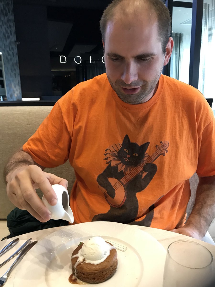 EngageWeb's tweet photo. So our Team Lunch became ‘Team Dessert’ today, amazing dessert experience with milkshake, #chocolate shots, custard and #icecream 
Thanks to @hautedolci Cheshire Oaks #desserts #nomnomnom https://t.co/0Q7F7ej7kK