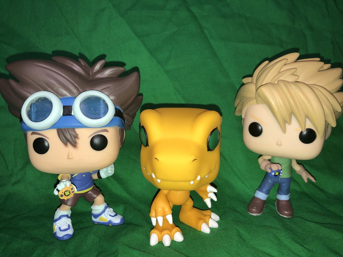 5MinFunko's tweet photo. The giveaway continues! As we wait for gabumon to be released  for the #digimon #funko #funkopop set of 4! Subscribe to my channel watch and leave a comment on the video!!! https://t.co/1cdcv1lW10 https://t.co/GaYzljmYby