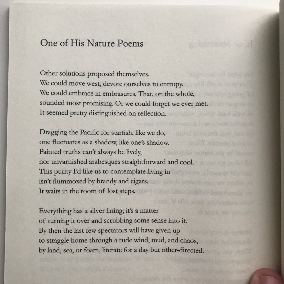 Sebastian Castillo On Twitter John Ashbery Died A Year Ago Today Can T Believe It Just Picked Up A Book Of His And Read A Poem At Random It Was Lovely Https T Co Osi0cr5jn4