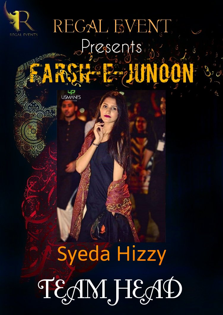 regaleventpk's tweet photo. TEAM HEAD
Contact for Farsh-e-Junoon night passes
Numbers:--03171057584
Follow us on social media portals:
https://t.co/0hfcqCfgRD
https://t.co/meBrbKzHbE
https://t.co/KMzCnUFR4u
https://t.co/0tuWddD2Of
Use Hashtags in your post
#RegalEventpk
#JiyeRegal
#TeamRegal https://t.co/Xk1rkKolt3