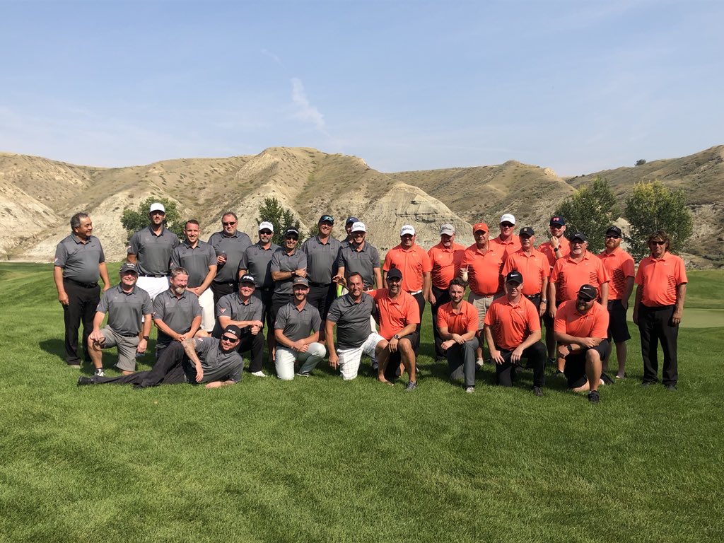 ParadiseCanyon's tweet photo. 2018 🐍 Snake Pit Cup 🐍 winning team goes to @MRBarkway and the rest of the Rattlers. Unbelievable way to finish with a playoff after being tied at the end of it all. #ThisIsWhyWeGolf #Rattlers 🏆 https://t.co/HkW81zpTik
