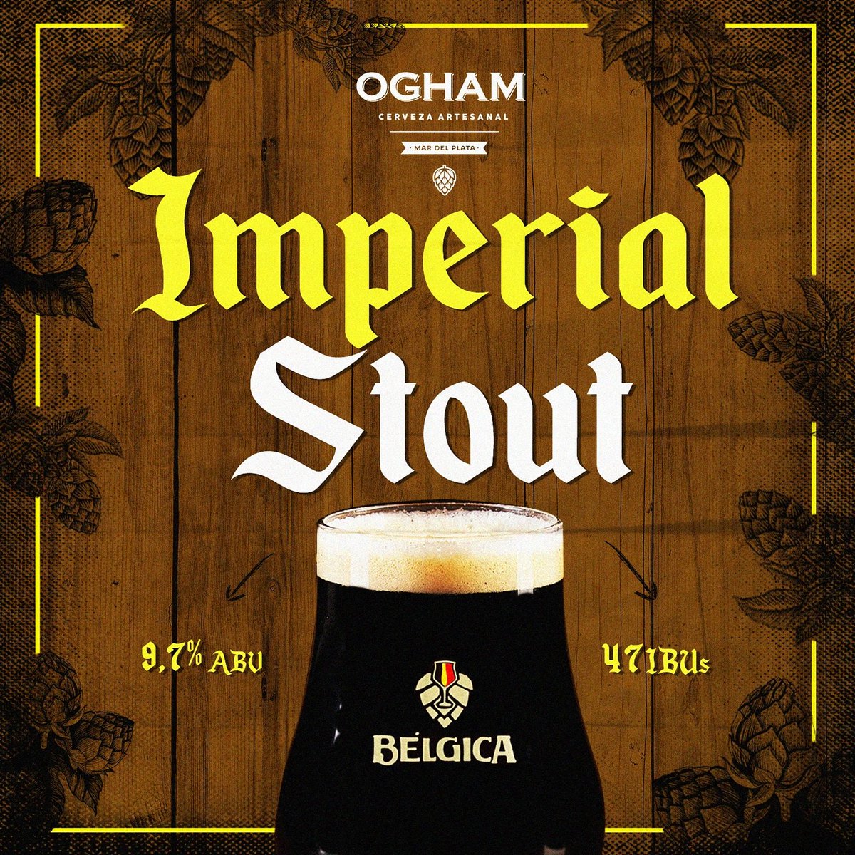 Belgicabar's tweet photo. Una de las grandes cervecerías que dió #MarDelPlata nos trae esta tremenda #ImperialStout. Un clásico instantáneo de @oghamcerveza que podés disfrutar en nuestra #CopaDeGuarda. Como todo lo bueno...ya saben. ¡Vuela!
Los esperamos con #HappyHour de 17:00 a 20:00hs. ¡Salud! https://t.co/eheuAgwgfu