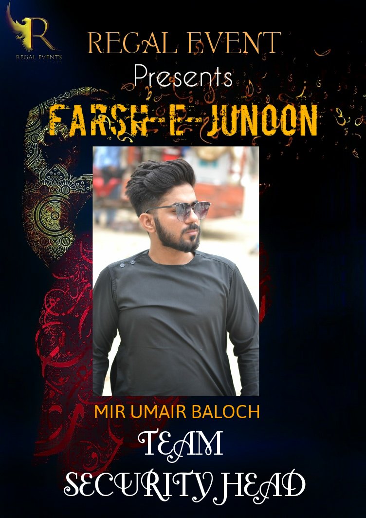 regaleventpk's tweet photo. Contact for Farsh-e-Junoon night passes
Numbers:--03171057584
Follow us on social media portals:
https://t.co/0hfcqCfgRD
https://t.co/meBrbKzHbE
https://t.co/KMzCnUFR4u
https://t.co/0tuWddD2Of
Use Hashtags in your post
#RegalEventpk
#JiyeRegal
#TeamRegal https://t.co/BmvsJbktnc