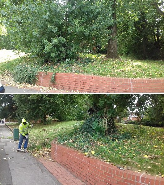 youngtrepreneu1's tweet photo. #SevernStreets Park once again tackled by our Youth Park Maintenance Team in Balsall Heath making it a more tidier, open, safer place to play/walk and enjoy the environment especially at night as the nights are soon to get darker more earlier #CreatingJobsForYouth #BetteringLives https://t.co/mP5CZXrBlo