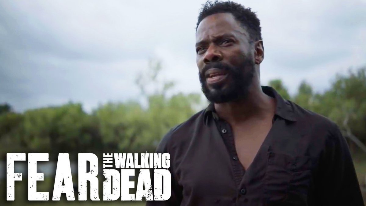 TheWalkingDead's tweet photo. Watch Strand and John face a man-eating alligator in the trailer for next week's #FearTWD: https://t.co/3nsWvUGRiL https://t.co/XU997pr3AD