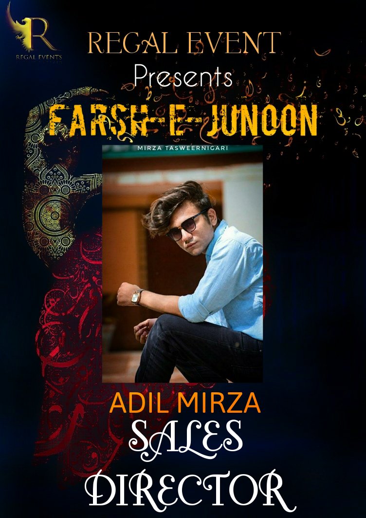 regaleventpk's tweet photo. Contact for Farsh-e-Junoon night passes
Numbers:--03171057584
Follow us on social media portals:
https://t.co/0hfcqCfgRD
https://t.co/meBrbKzHbE
https://t.co/KMzCnUFR4u
https://t.co/0tuWddD2Of
Use Hashtags in your post
#RegalEventpk
#JiyeRegal
#TeamRegal https://t.co/zTnz8lg3c3