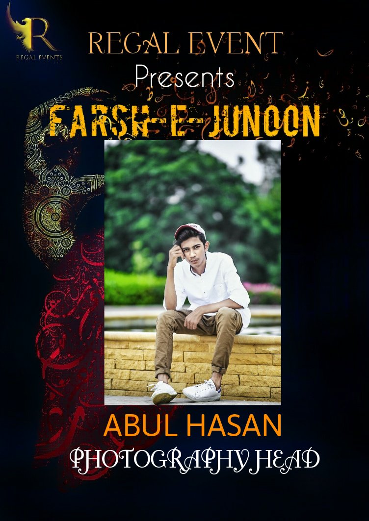 regaleventpk's tweet photo. Contact for Farsh-e-Junoon night passes
Numbers:--03171057584
Follow us on social media portals:
https://t.co/0hfcqCfgRD
https://t.co/meBrbKzHbE
https://t.co/KMzCnUFR4u
https://t.co/0tuWddD2Of
Use Hashtags in your post
#RegalEventpk
#JiyeRegal
#TeamRegal https://t.co/qmLgwc7Kl2