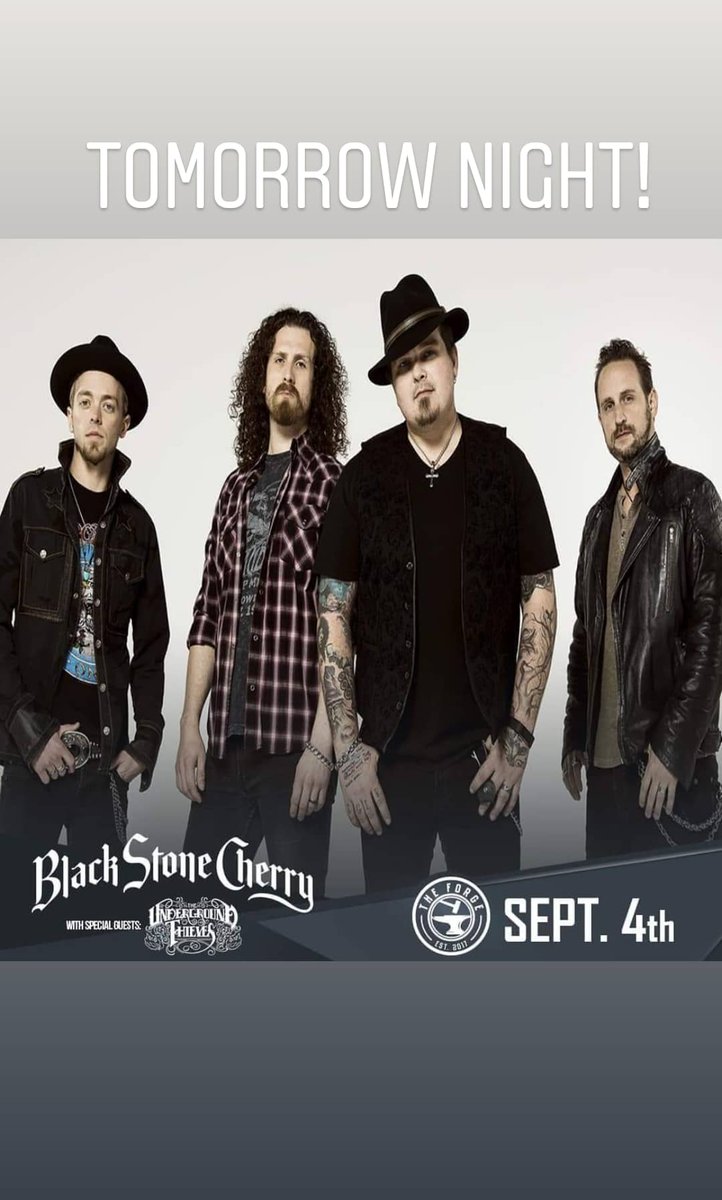 onstagereview's tweet photo. Black Stone Cherry
The Underground Thieves
Righteous Hillbillies
Tuesday, September 4th, 2018

 All Ages

GA Standing: $20.00
Premium Reserved Balcony (10): $80.00
Reserved Balcony (42): $45.00
Day of: $24.00

Ticket Link: https://t.co/mBqNeXxgBe

Doors : 6:30 Show: 7:30 https://t.co/vGjtdJZezj