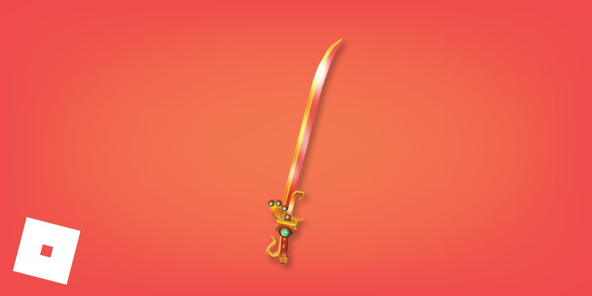 Roblox On Twitter A Long Line Of Great Warriors Wielded This Blade - 