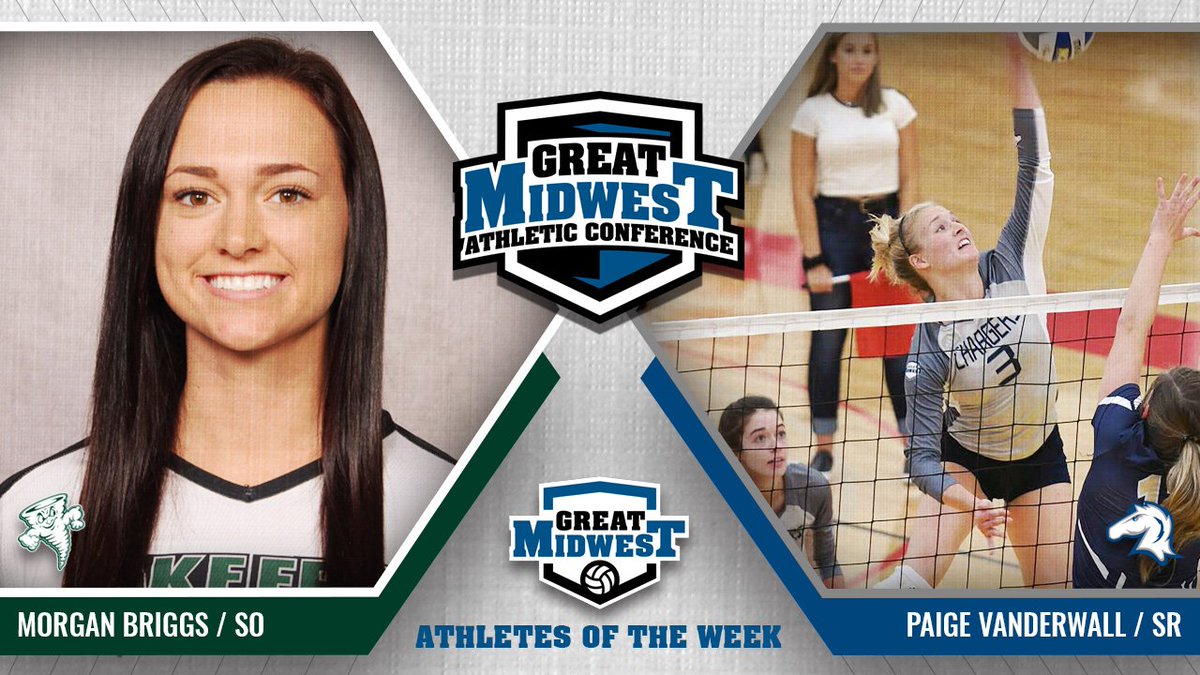 GreatMidwestAC's tweet photo. #GreatMidwestVB 🏐 Weekly Honors:
East • Morgan 'Moe' Briggs (@lakeerievball)
West • Paige VanderWall (@HCChargers)
📰 » https://t.co/FhmZqxVgaO https://t.co/NJ9JeAV0A5
